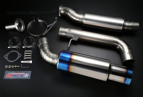 Tomei Expreme Ti Titanium Catback Exhaust - Nissan 370Z 09-15 (Left Single Exit)