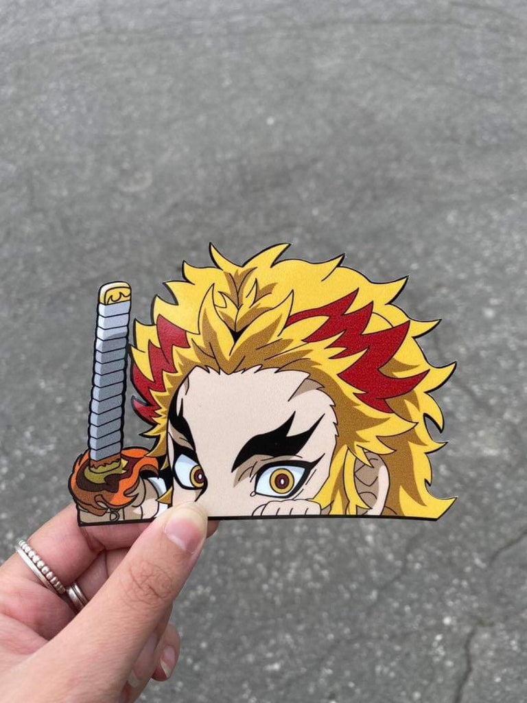 Rengoku Peeker Sticker