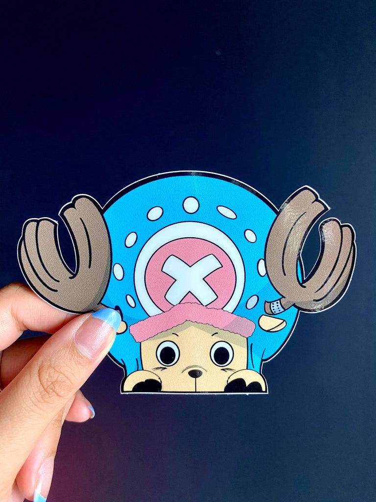 Chopper Peeker Sticker