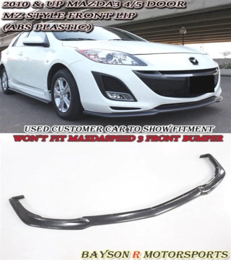 10- 11 Mazda 3 M'Z style Front Lip