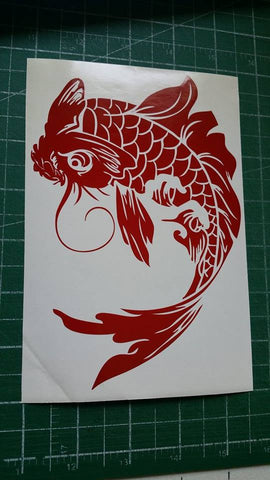 Koi Fish Sticker