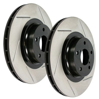 STOPTECH SLOTTED SPORT ROTORS (FRONT) - 2015+ WRX
