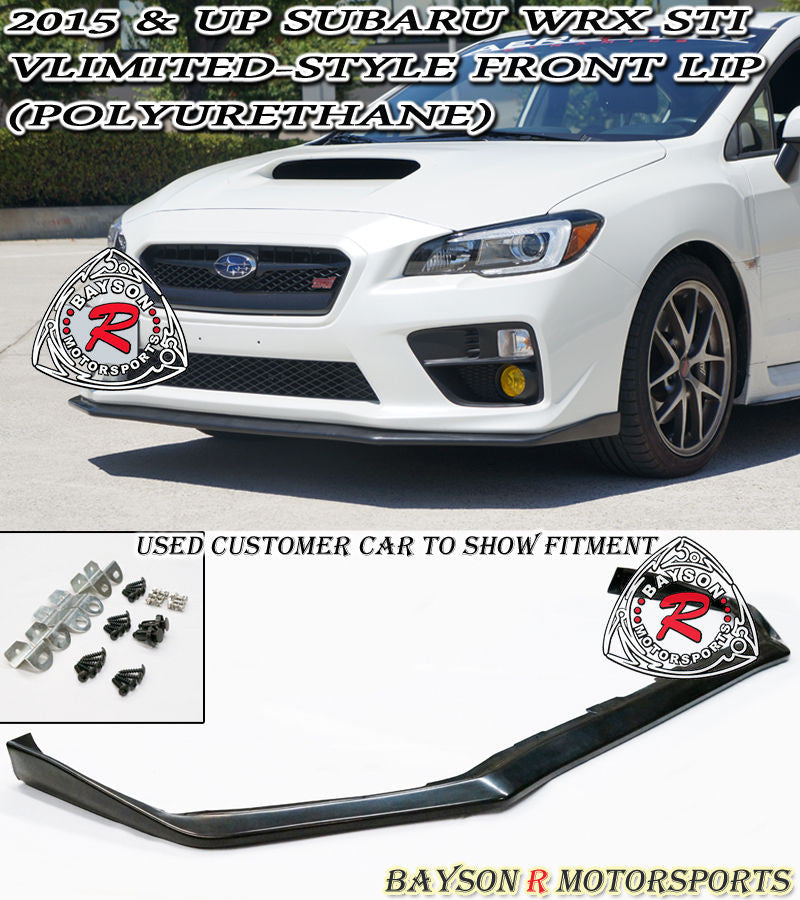 15-17 Subaru Impreza WRX / WRX STI V-Limited Style Front Lip