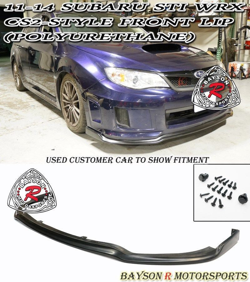 11-14 Subaru Impreza WRX / WRX STI CS2-Style Front Lip