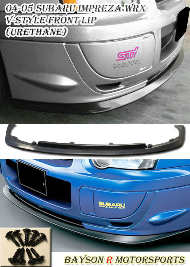 04-05 Subaru Impreza WRX STI "ONLY" V-Style Front Lip