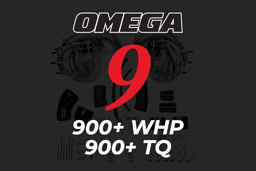 AMS PERFORMANCE OMEGA 9 R35 GTR TURBO KIT