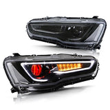 VLAND Demon Eye Projector Headlights for Mitsubishi Lancer/ EVO X 2008-2018