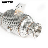 CTS TURBO HIGH-FLOW CAT SET FOR MERCEDES BENZ C43 C400 C450 E43 E400 E450 GLC43 WITH M276 ENGINE