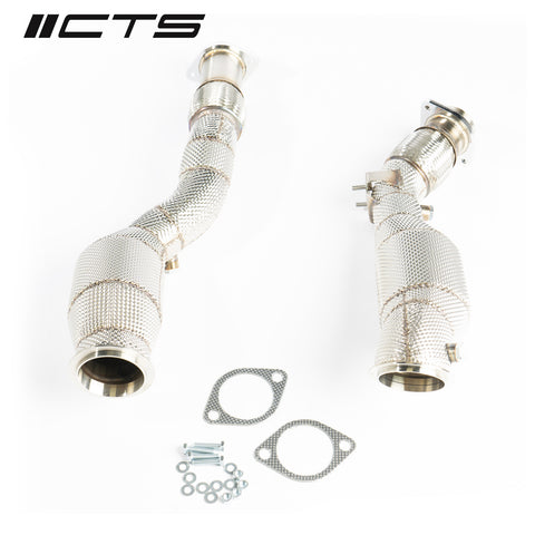 CTS TURBO BMW S58 F97/G01 X3M/X3MC & F98/G02 X4M/X4MC HIGH-FLOW CATS