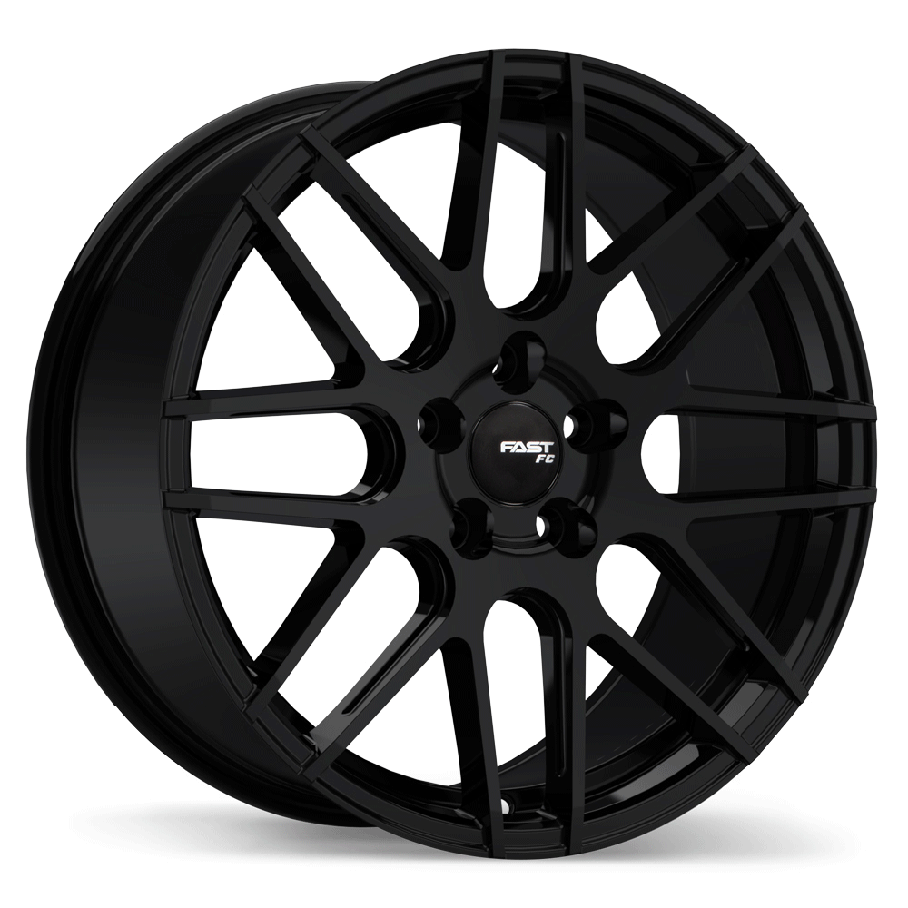 Fast FC12 Metallic Black Wheels