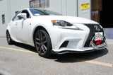 14-16 Lexus IS250F IS350F A-Style Front Bumper Lip (Polyurethane) [F-Sports Bumper ONLY]