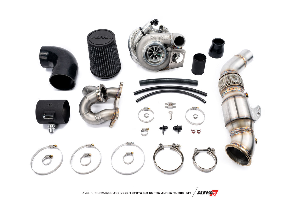 AMS PERFORMANCE A90 2020 TOYOTA GR SUPRA ALPHA 6 GTX3076 GEN II STREET TURBO KIT