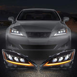 VLAND LED Projector Headlights for Lexus IS250 IS350 2006-2012 IS200d IS F 2008-2014