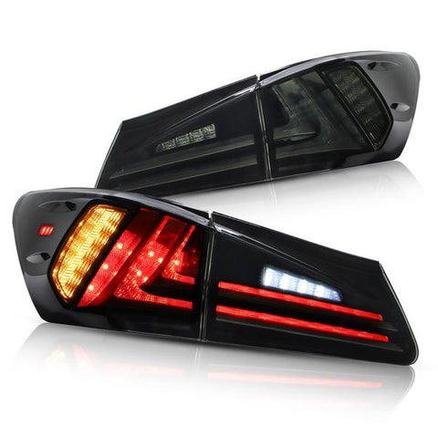 VLAND Full LED Tail Lights for Lexus IS250 IS350 2006-2012 IS200d IS F 2008-2014