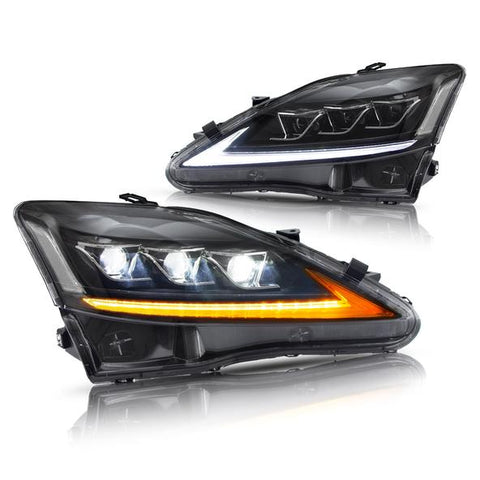 VLAND LED Projector Headlights for Lexus IS250 IS350 2006-2012 IS200d IS F 2008-2014