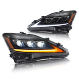 VLAND LED Projector Headlights for Lexus IS250 IS350 2006-2012 IS200d IS F 2008-2014