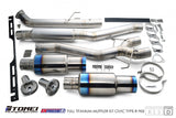 Tomei Full Titanium Expreme Ti Exhaust (Type D / Dual Muffler) - Honda Civic Type R FK8 17-21