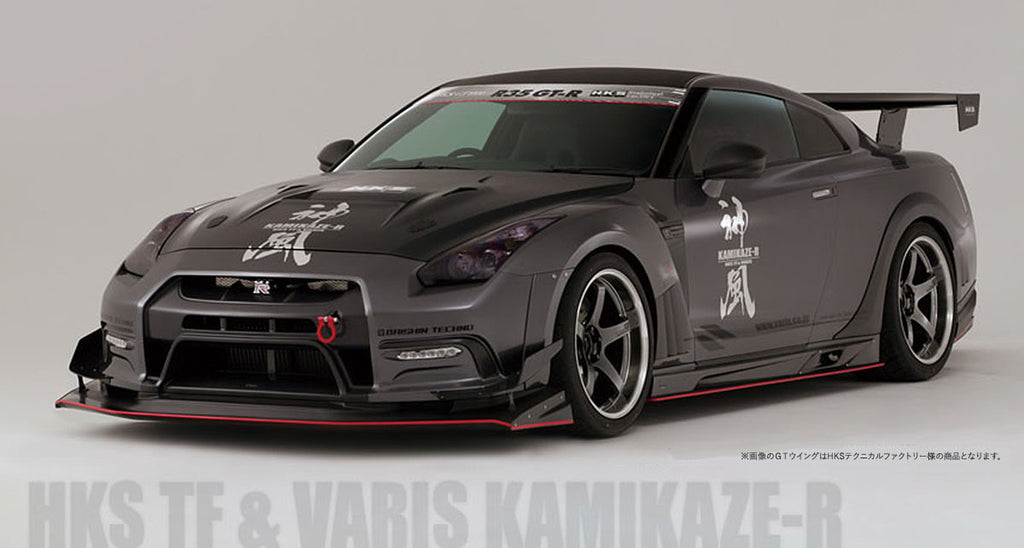 VARIS KAMIKAZE-R (CIRCUIT VER.) AERO KIT FOR 2009-19 NISSAN GT-R [R35]