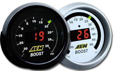 AEM Digital Boost Display Gauges