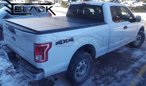 1997-2018 FORD F150 6.5FT BED - HARD TRI-FOLD COVER - SOLID FOLD TONNEAU COVER (TOP MOUNT)