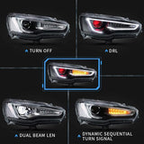 VLAND Demon Eye Projector Headlights for Mitsubishi Lancer/ EVO X 2008-2018