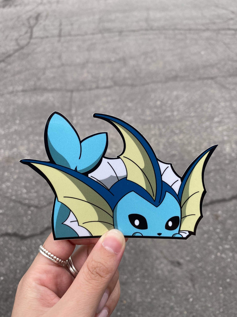 Vaporeon Peeker Sticker