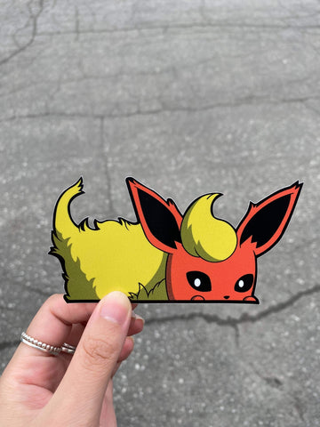 Flareon Peeker Sticker