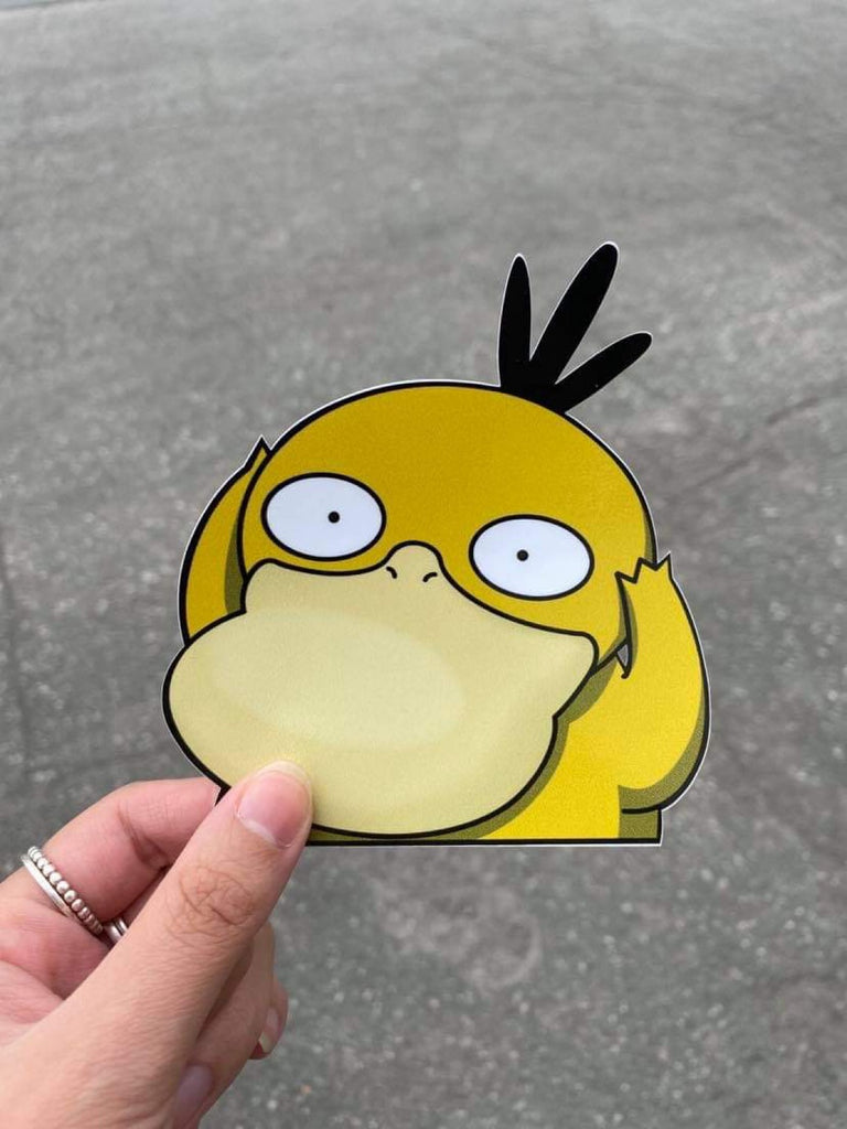 Psyduck Peeker Sticker