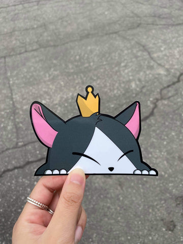 Cait Sith Peeker Sticker