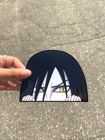 Orochimaru Peeker Sticker