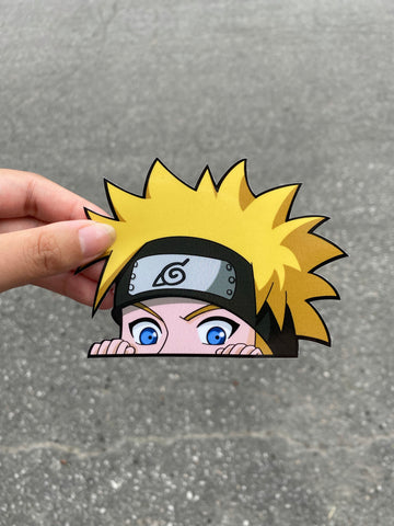 Naruto Peeker Sticker