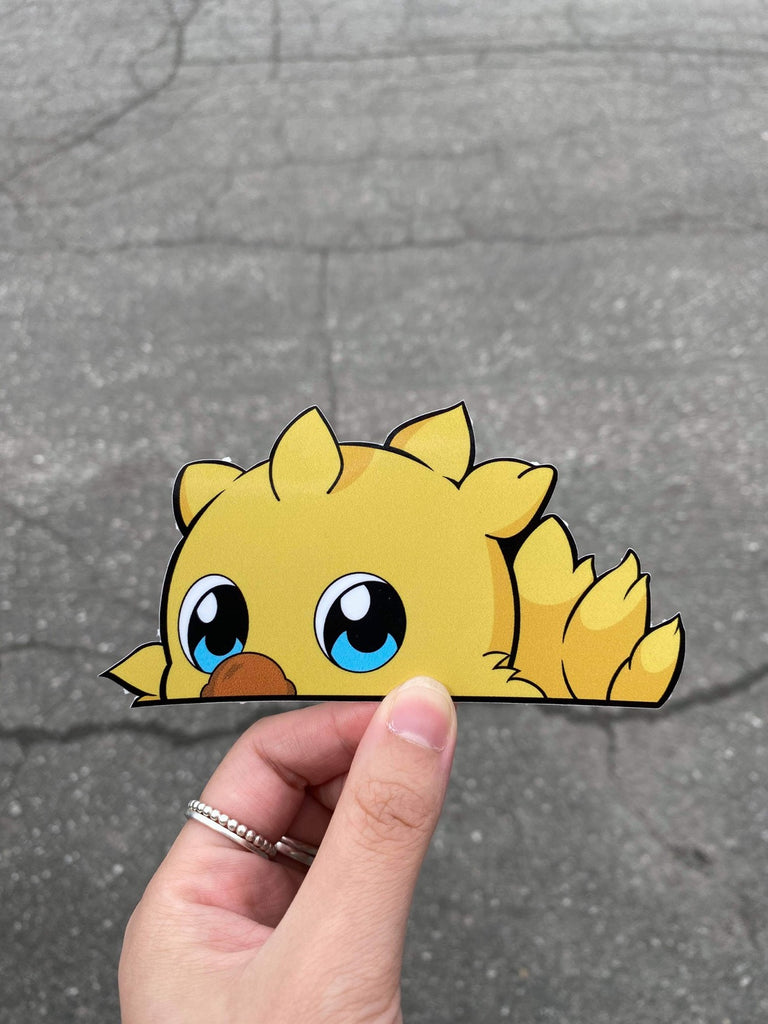 Chocobo Peeker Sticker