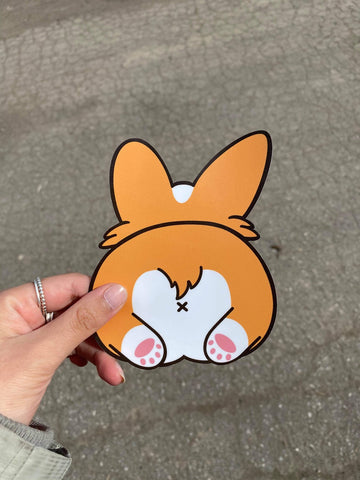 Corgi Butt Sticker