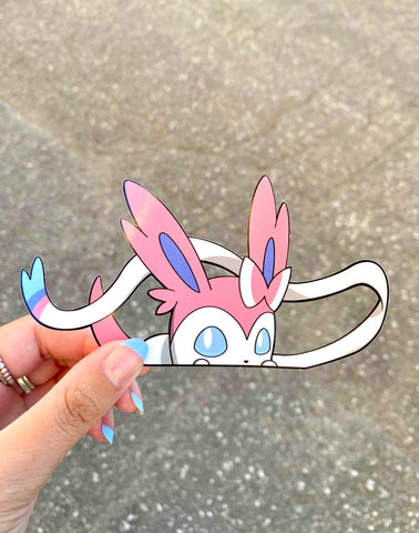 Sylveon Peeker Sticker