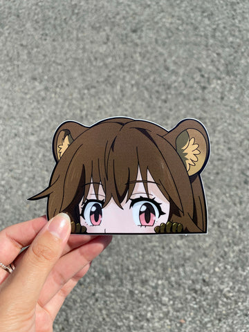 Raphtalia Peeker Sticker