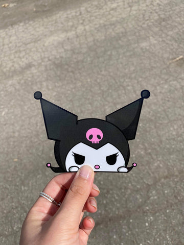 Kuromi Peeker Sticker