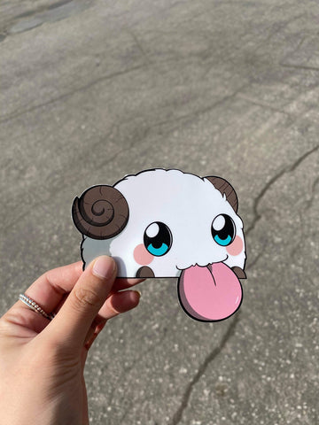 Poro Peeker Sticker