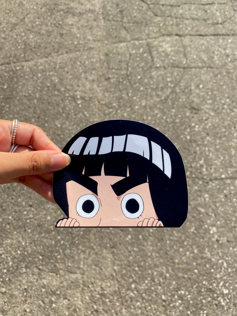 Rock Lee Peeker Sticker