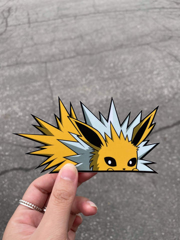 Jolteon Peeker Sticker