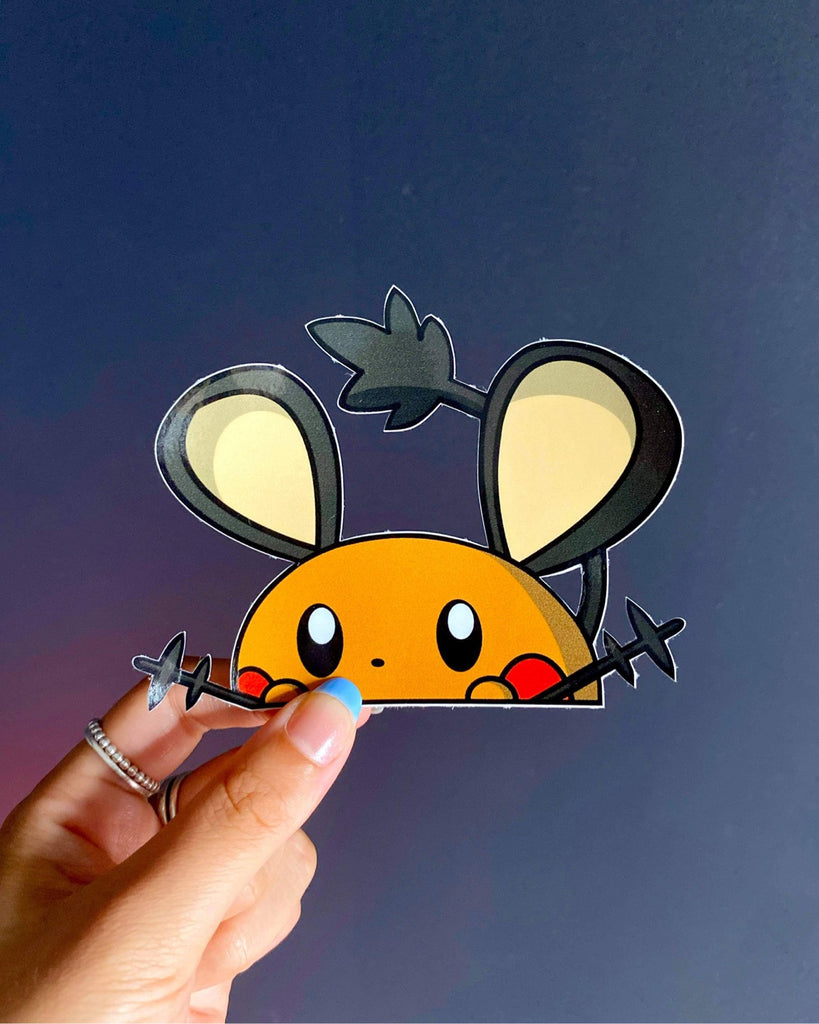 Dedenne Peeker Sticker