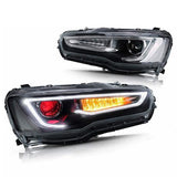 VLAND Demon Eye Projector Headlights for Mitsubishi Lancer/ EVO X 2008-2018