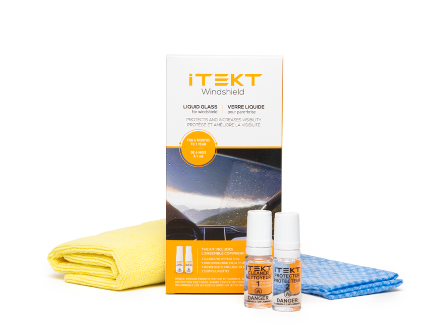 ITEKT Windshield Hydrophobic Nanotechnology Protection Kit